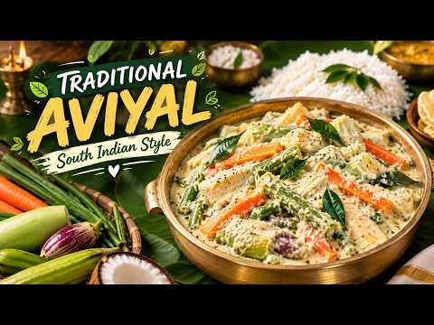 My Family Favorite Aviyal Recipe |Mixed Vegetable Aviyal |Easy South Indian Lunch Recipe