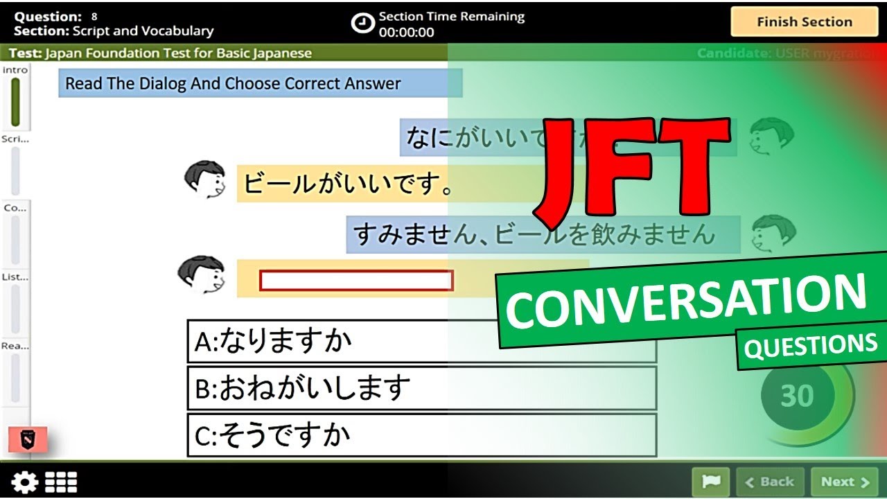 JFT | CONVERSATION QUESTION |19