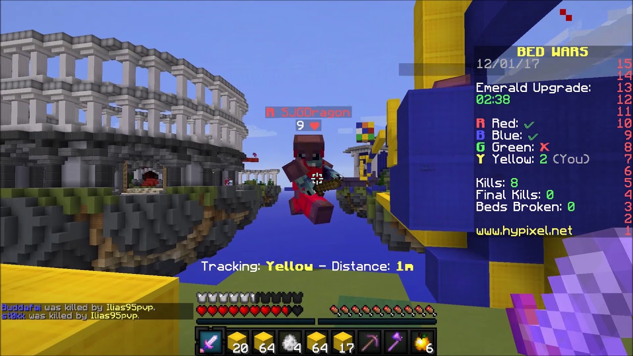 Most insane bug in hypixel bedwars - YouTube