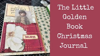 Finishing My Little Golden Book Christmas Junk Journal | Pockets, Tags & Journal Cards