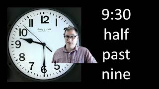 Telling time every 5 minutes