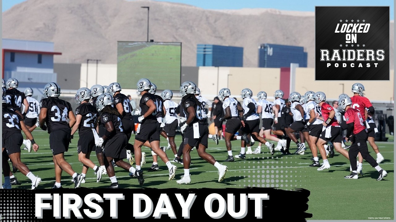 Recap of Las Vegas Raiders 1st day of camp and the theme they are rolling with Recap of Las Vegas Raiders 1st day of camp and the theme they are rolling with