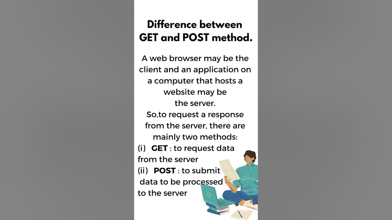 Difference Between GET And POST Method YouTube difference-between-get-and-post-method-youtube
