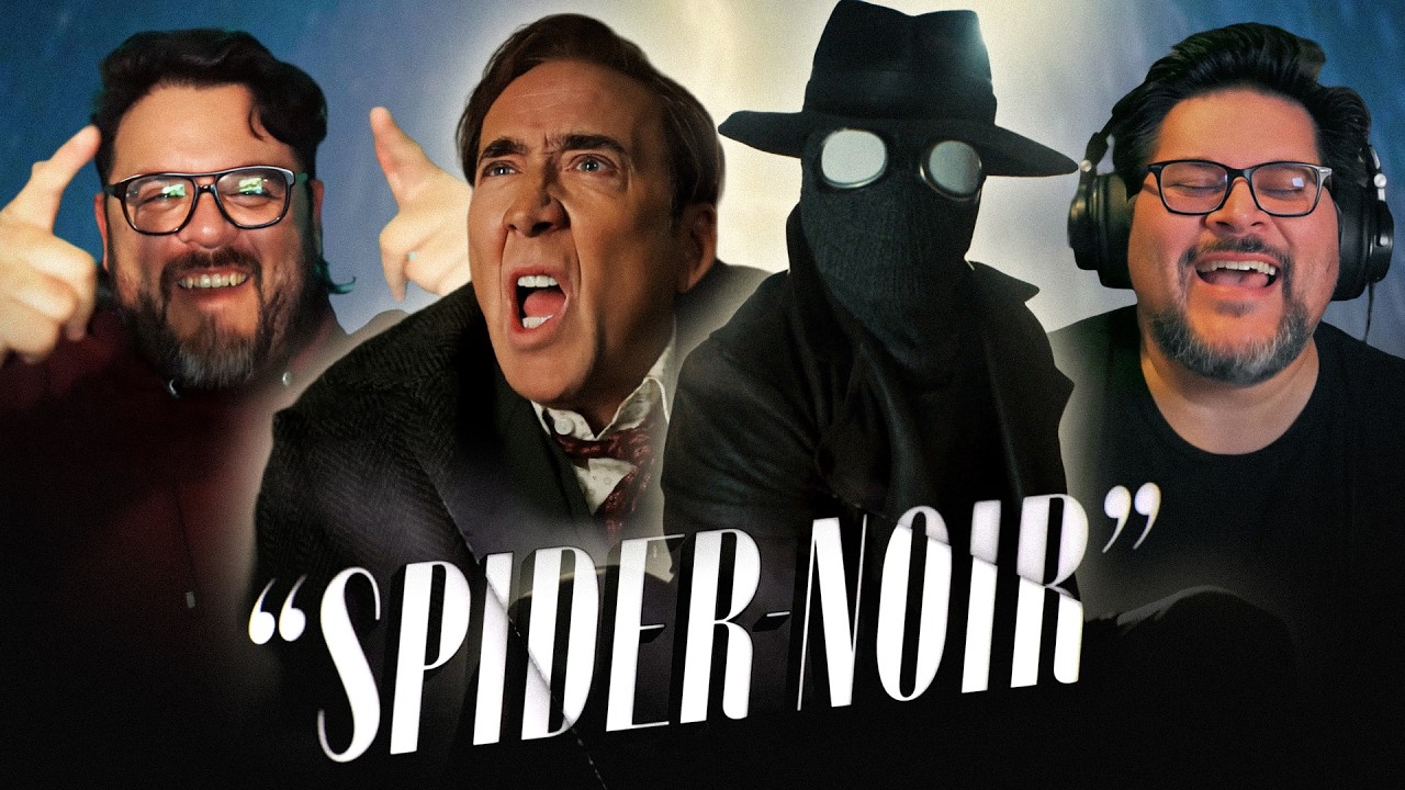 SPIDER-NOIR LOOKS LIKE PEAK NICOLAS CAGE | Trailer Reaction