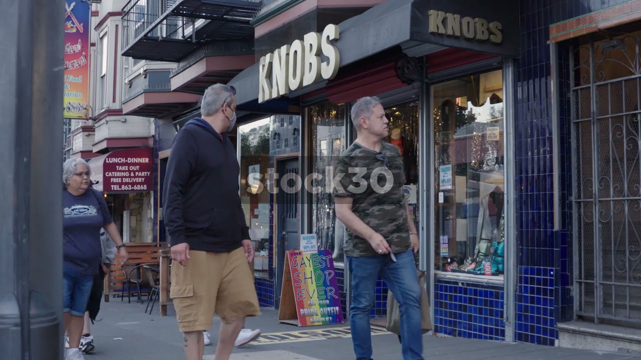 Knobs, The Gayest Shop Ever, On Castro Street In San Francisco, USA