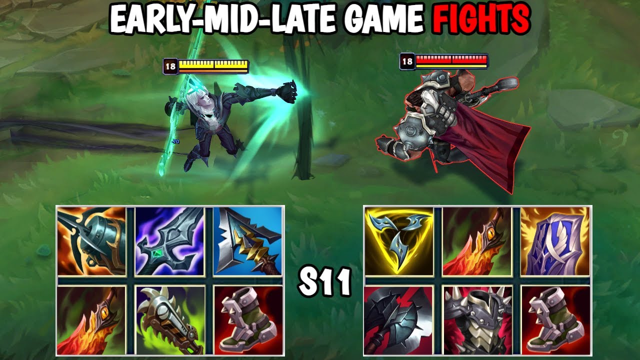 VIEGO vs DARIUS S11 EARLY-MID-LATE GAME FIGHTS & Best Pentakills! - YouTube