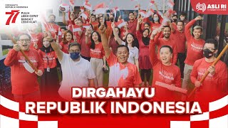 Jaya Indonesiaku, Dirgahayu! HUT RI ke-77