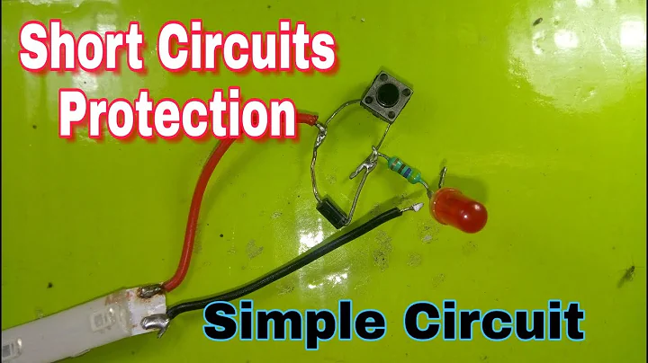 Short circuit protection | Make a simple short circuit protection using only relay, switch & diode.