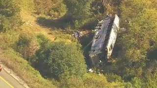 Worn and under-inflated tires caused deadly 2023 charter bus crash: NTSB