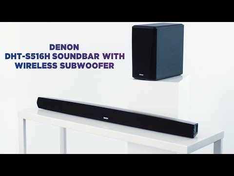 Denon DHT-S516H 2.1 Wireless Soundbar | Featured Tech | Currys PC World