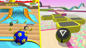 Going Balls Vs Action Balls All Levels Gameplay Android iOS #359