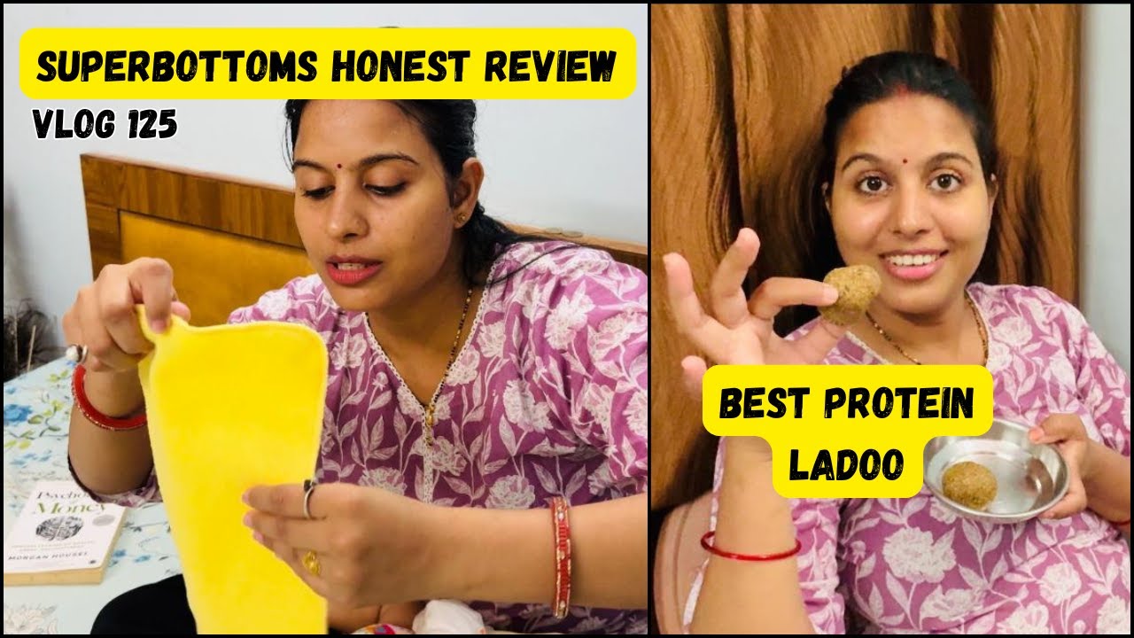 Diaper Ya SuperBottoms? Honest Review | Best Protein Ladu Recipe | Reena Di 
