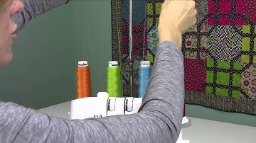 Bernina Serger 1150 14 Changing Thread - Tying On