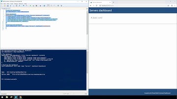 PowerShell Universal Dashboard Ch2 1-Cards