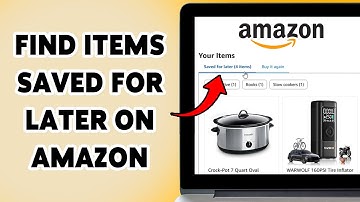 Hoe vind je items die je later op Amazon hebt opgeslagen? | Bekijk de opgeslagen lijst op Amazon ...