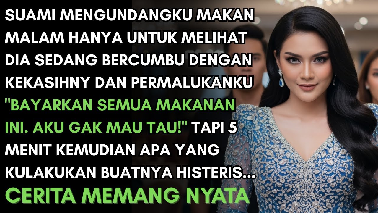 SUAMI MENGUNDANGKU TUK LIHAT DIA BERCUMBU DENGAN PLAKOR DAN SURUH AKU BAYAR MAKANAN, KUBUAT HISTERIS