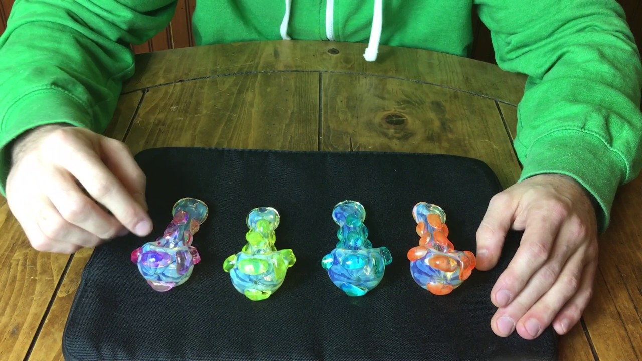 Glass Bowl Pipe with Color Changing Glass - NYVapeShop