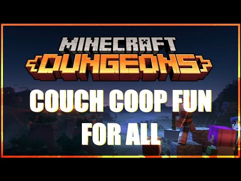 Minecraft Dungeons ► Couch Coop Fun for All (Switch Version Review)