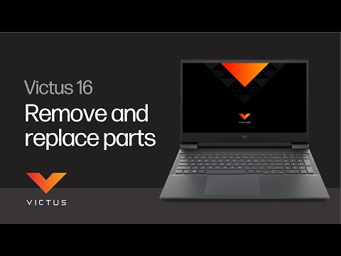 Removing & replacing parts for Victus by HP 16-d0000 | HP Computer Service
