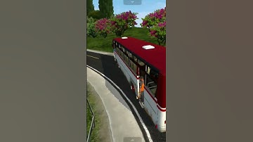 Bussid 3.7 New Extreme Hills Map Mod #bussimulatorindonesia #viral #bussid #ets2 #shortsvideo