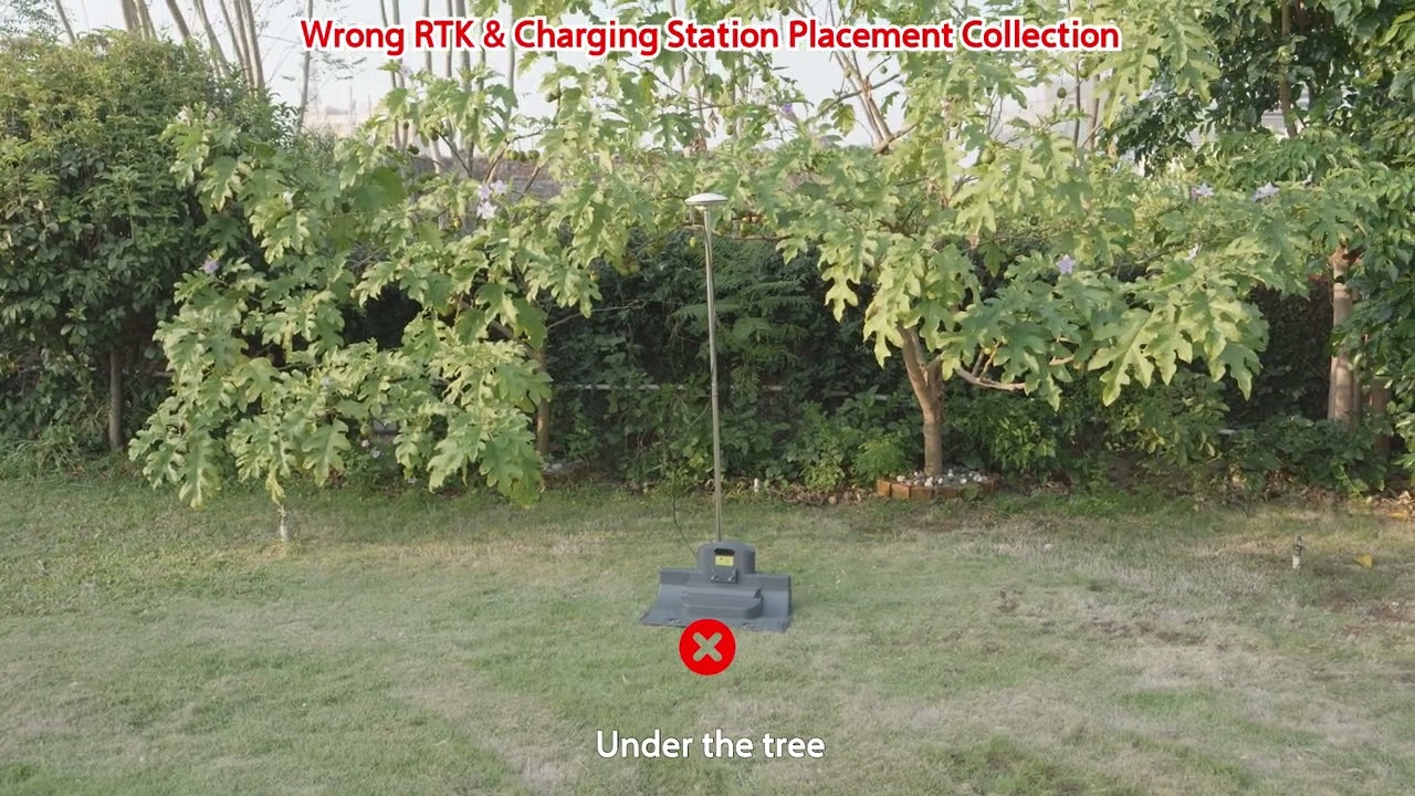 Robot mower install guide | RTK & charging station placement guide