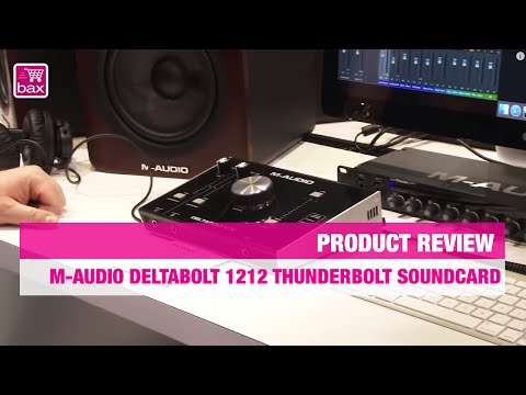 M-Audio Deltabolt 1212 Thunderbolt Soundcard | NAMM SHOW 2015