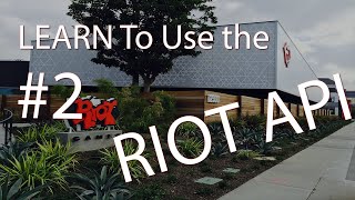 First RIOT API Project! Getting CHALLENGER Roles & Mains