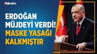 Recep Tayyip Erdoğan, Koronavirüs Bilim Kurulu Sonrası Müjdeyi Verdi Maske Yasağı Kaldırılmıştır