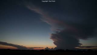 August 10, 2022 Sunset time-lapse