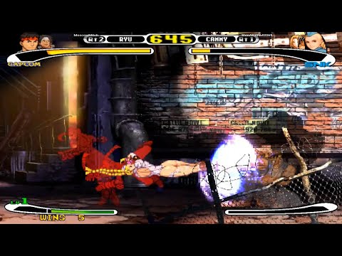 Fightcade 👊 Capcom Vs Snk 👊🏾 MoscowMitch 🇺🇸 Vs ShinAkuma42069 🇺🇸