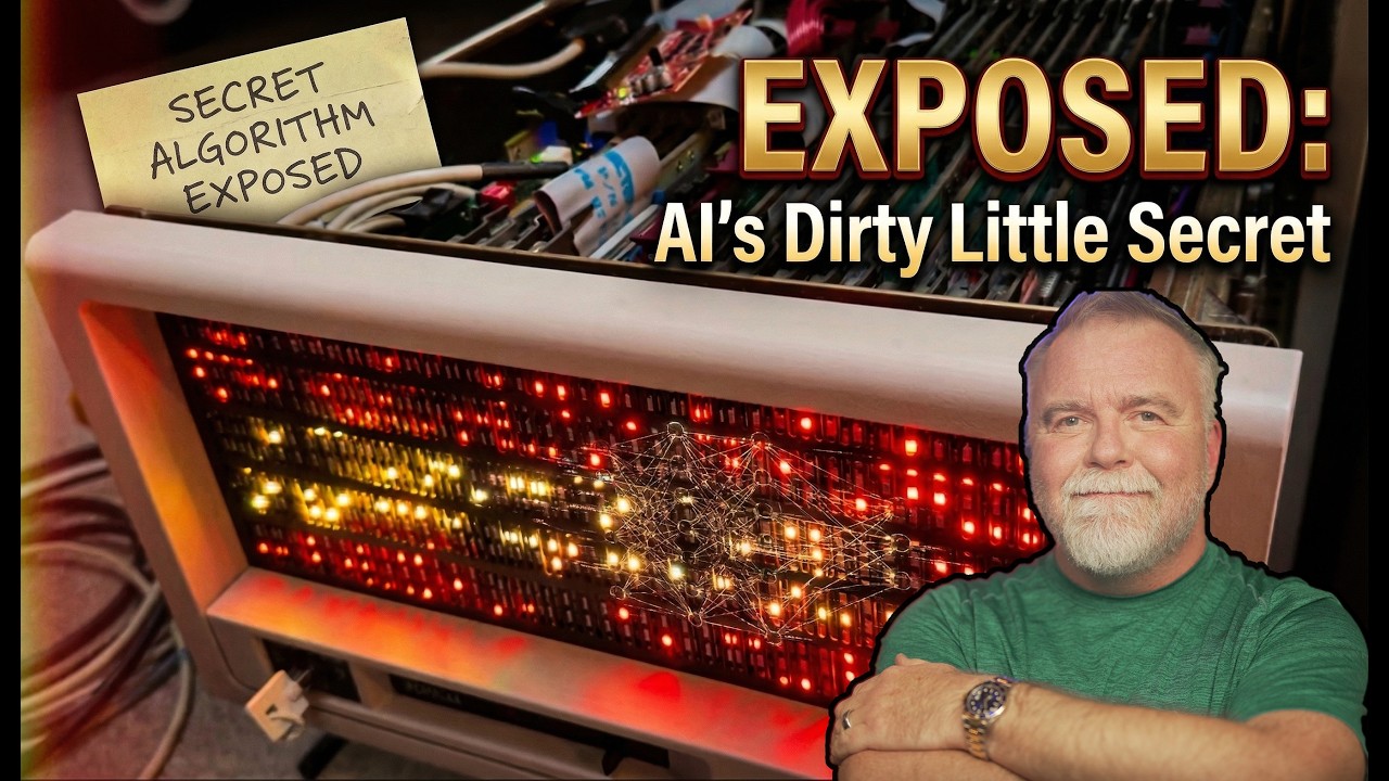 EXPOSED: The Dirty Little Secret of AI (On a 1979 PDP-11)