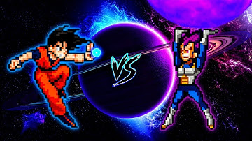 Goku DB OP (Zeed) (New) VS Vegeta DBS OP (all form) in Jump Force Mugen