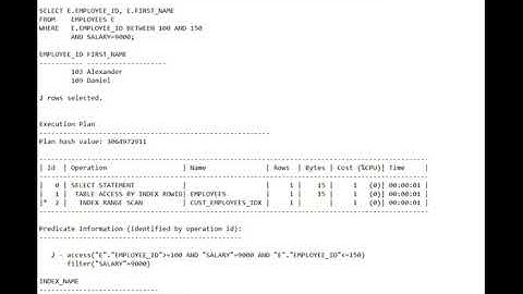 Oracle SQL Tuning Case Study 19 - Index Usage