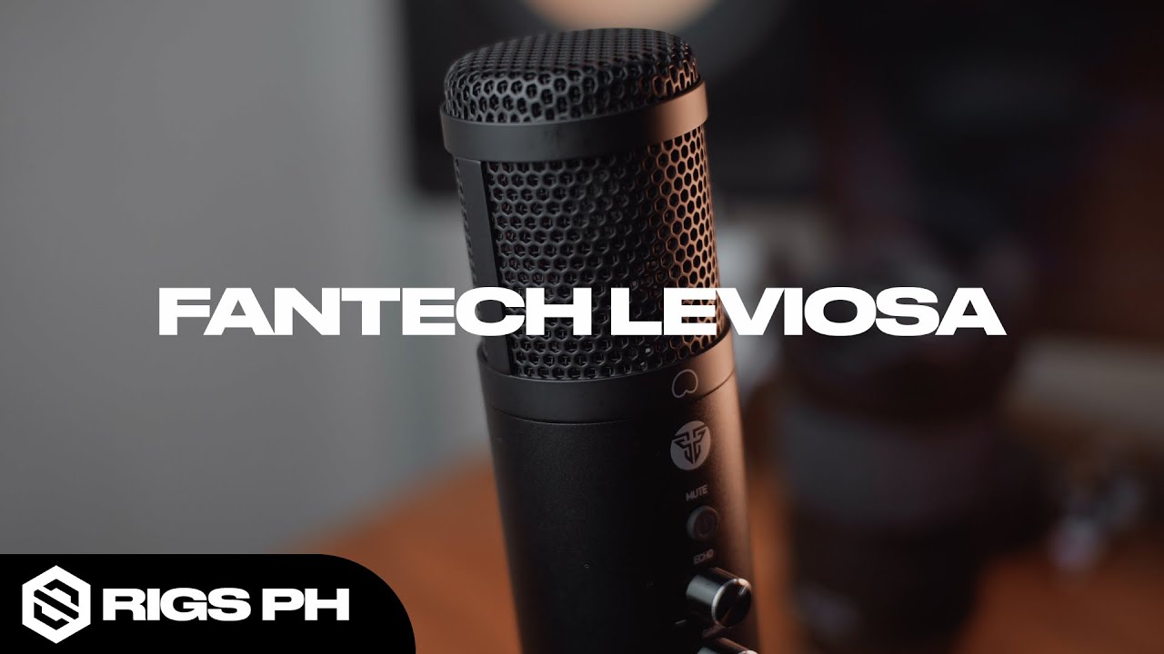 The Best Budget USB Mic? Fantech Leviosa MCX01 RIGS PH 4K YouTube