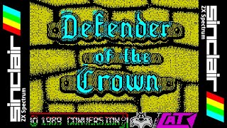 DEFENDER OF THE CROWN -=Classic Gaming=- Walkthrough, ZX Spectrum