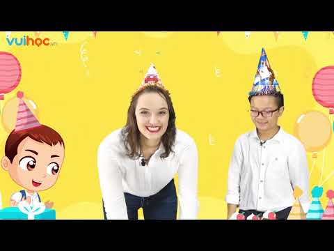 Tiếng Anh Lớp 3 - How Old Are You ? | Học Tiếng Anh Giao Tiếp Cùng Giáo Viên Nước Ngoài | Vuihocvn - youtube