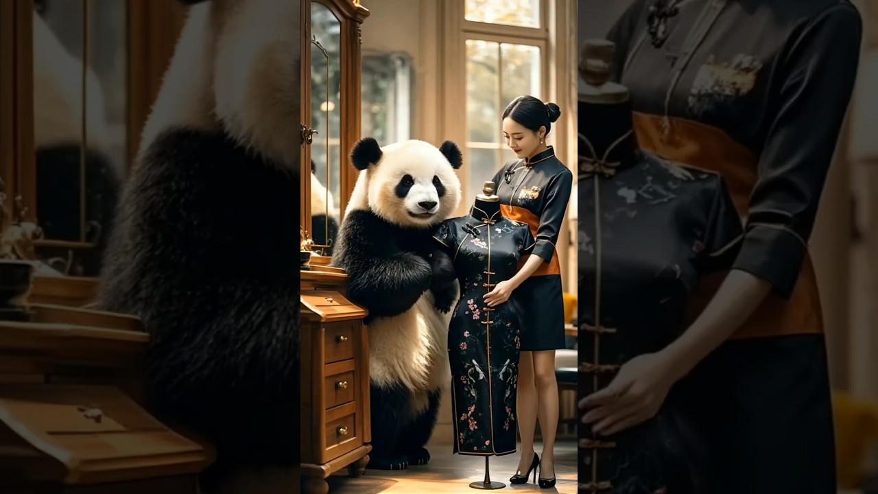 Panda on the Runway! | Cutest Fashion Show Ever!।  