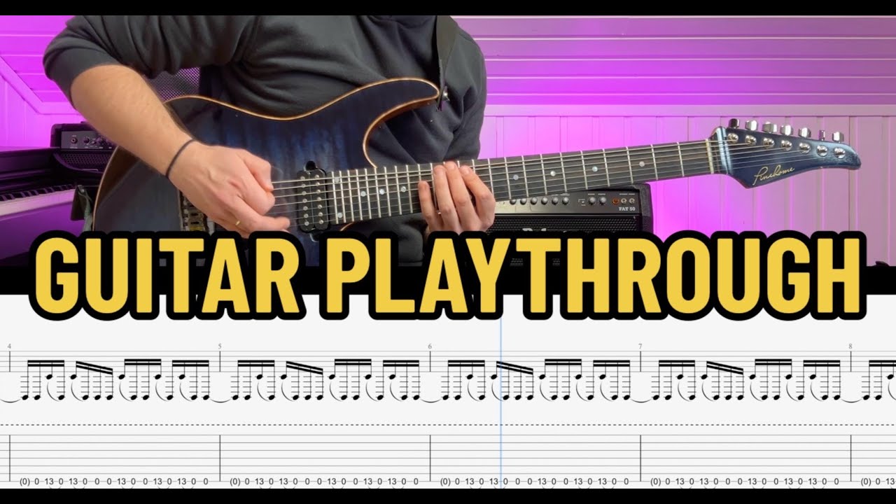 Rendezvous Point - Don't Look Up (Guitar Playthrough w/ Tabs)