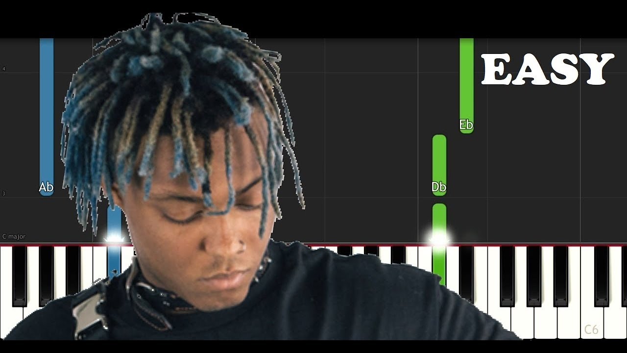 Juice Wrld - Legends (EASY Piano Tutorial)