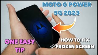 Moto G Power 2023 How to fix frozen screen (Force Restart)