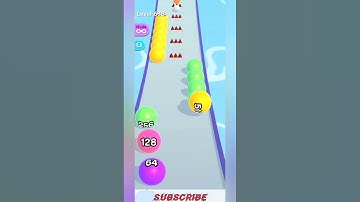 Ball Run 2048 - Level 638 Gameplay