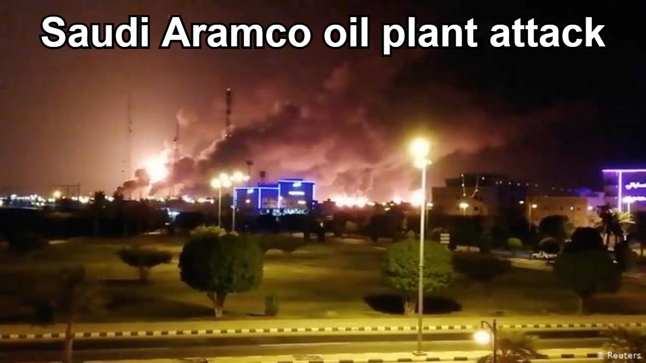 Saudi oil output cut in half after drones strike Aramco site
