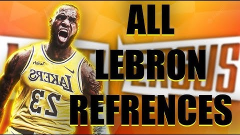 All LEBRON JAMES References In MULTIVERSUS