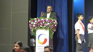 Chief Guest Mr. Josy John addressed students on the occasion of Investiture Ceremony
