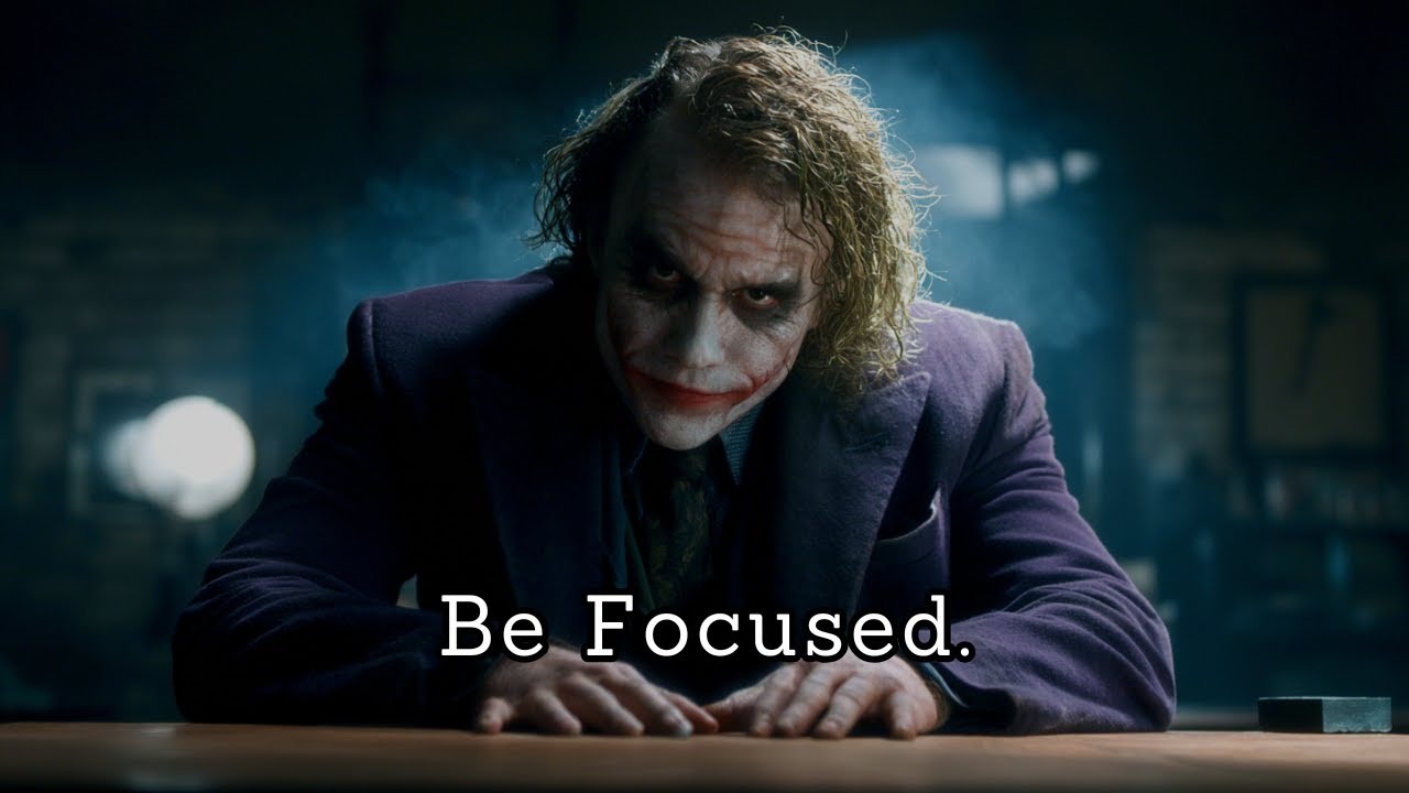 Be So Focused, Their Tactics Stop Working.