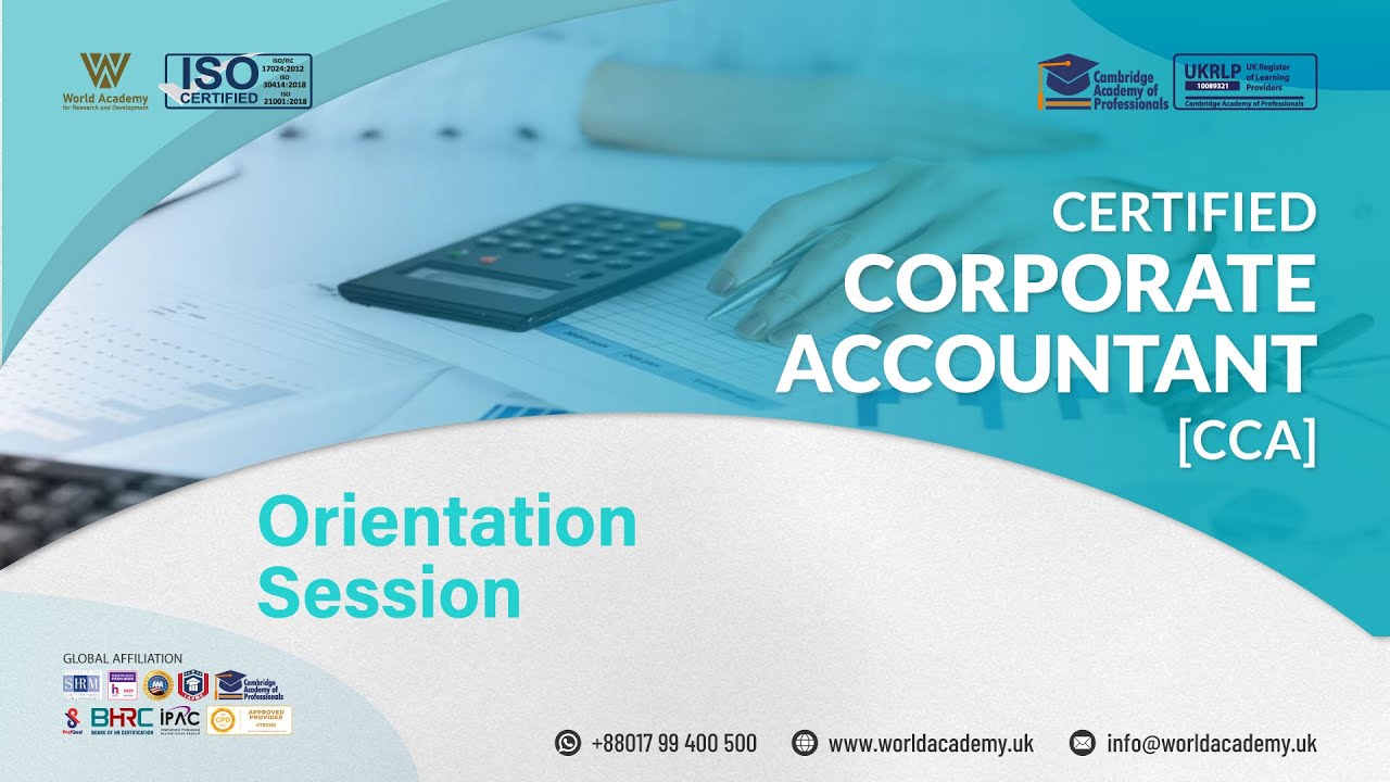 Certified Corporate Accountant [CCA]