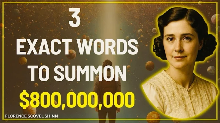 3 Exact Words That Summon $800,000,000 Into Your Life / Florence Scovel Shinn  2025