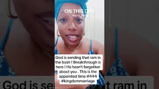 The appointed time for the 11th hour miracle! The Ram !!On this day (Repost)