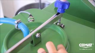 Unica mozzarella machine - Comat Dairy Equipment