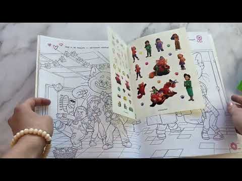 Я краснею. Раскраски, игры, наклейки. Команда красной панды